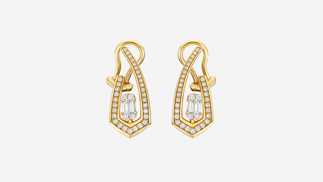 The Gold Baguette Earrings